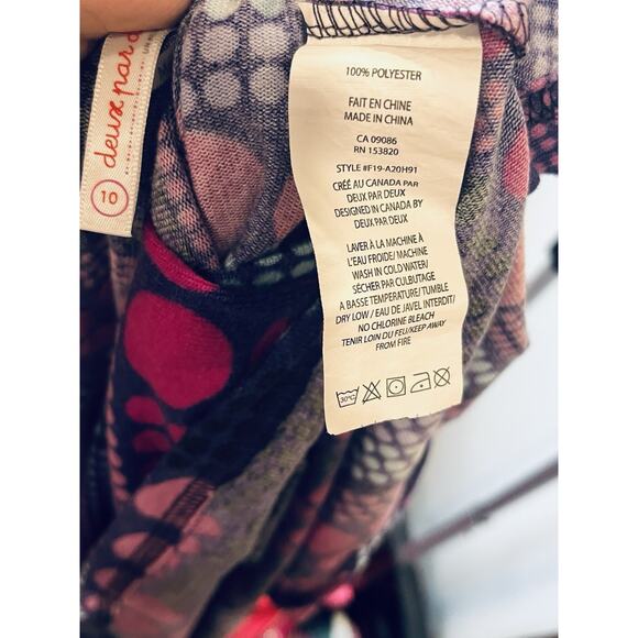 Deux par Deux Dress Girls 10 Soft swing polka Dots EUC - Picture 5 of 5